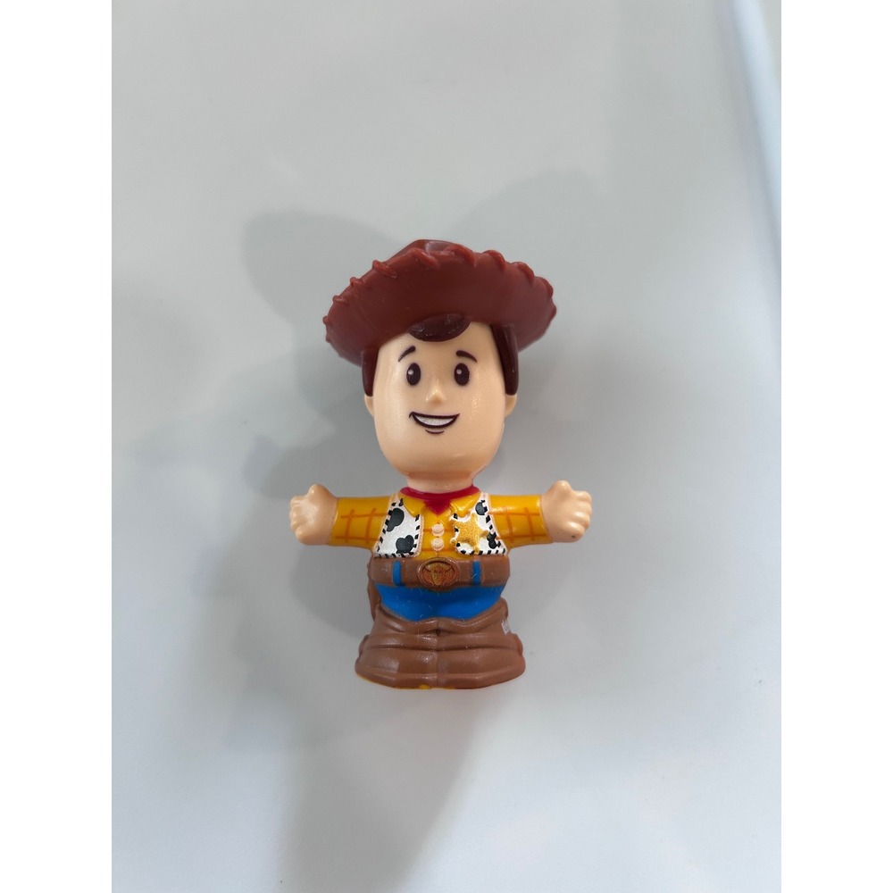 Fisher-Price Little People Toy Story Woody Figure Toddler 3" Yellow GFD12
